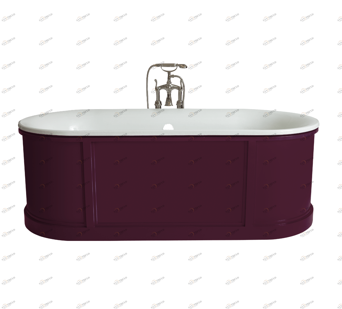 Gentry Home Новая Канада Cast iron bathtub Ral 4004 GH100889 