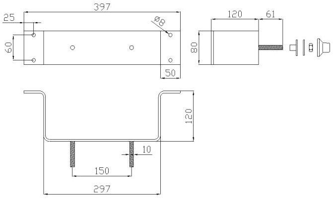 B41dds09 Подвесная раковина настенная овальная Ponte Giulio Bagnocucciolo®-standard белая - Вид №1