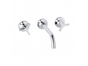 201440539 настенный смеситель на умывальник Déco KLUDI NOVA FONTE хром