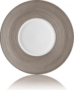 30993 JL Coquet Тарелка закусочная 21см "Хемисфер" (платиновый) Фарфор