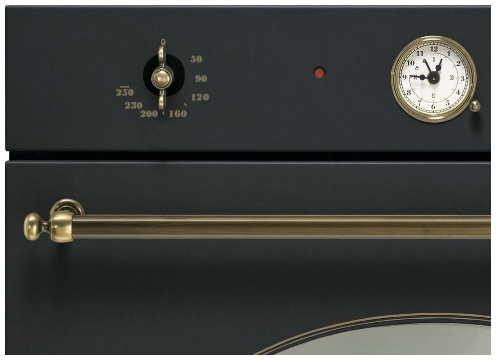 7941349 Электрический духовой шкаф Smeg SF800AO черный STDN-0079382 - Вид №1