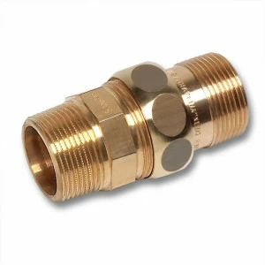 22242R SANHA 224 компресионное соединение, сгон Об-Об, латунь 2 мм