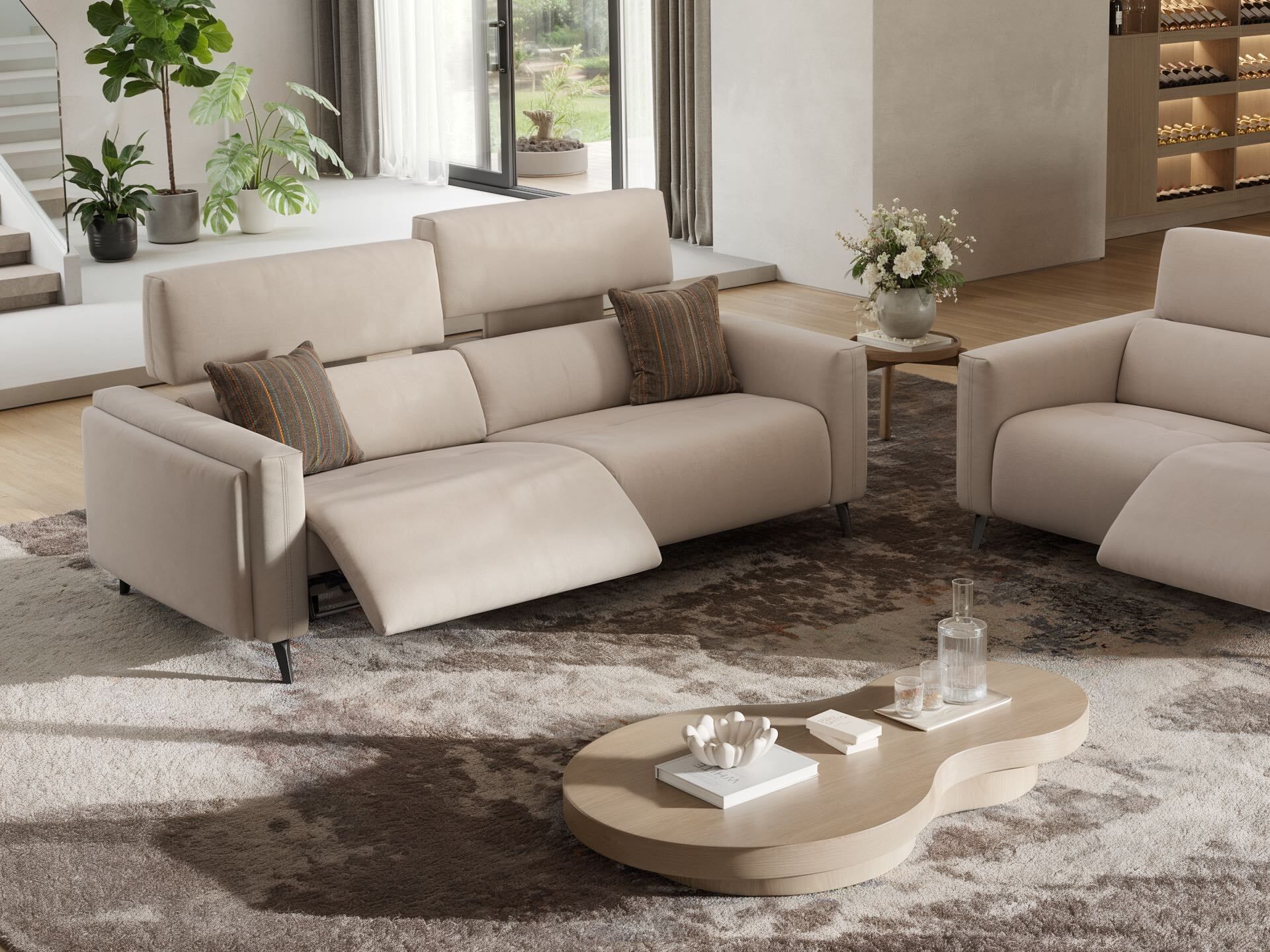 3-местный тканевый диван Sofanella Avella ARCH-00114072 - Вид №3