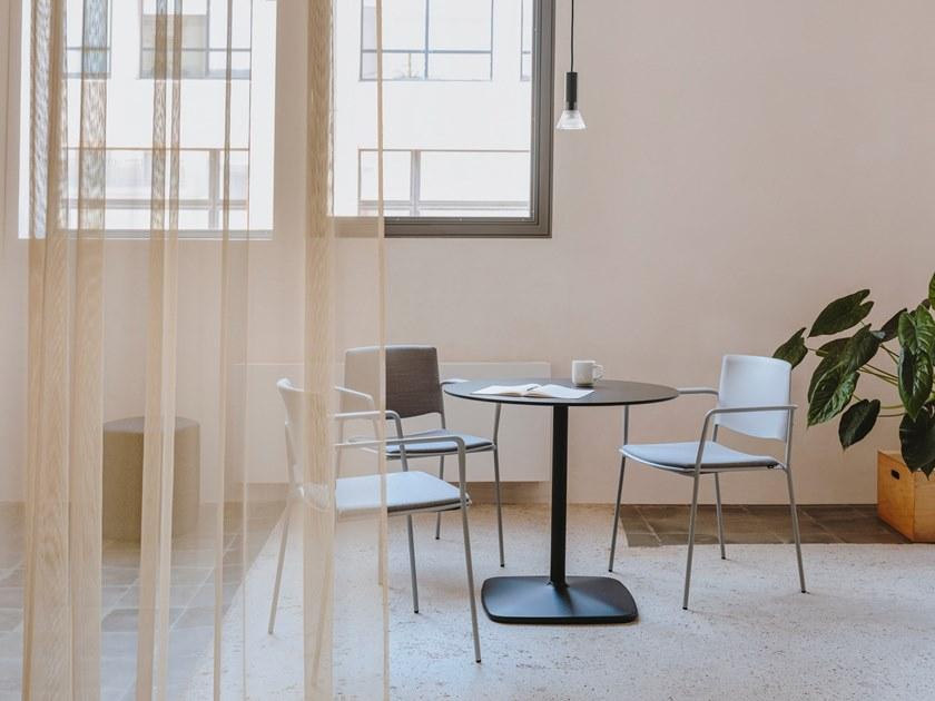 ENEA Штабелируемый тканевый стул с подлокотниками Ema sun-id-1445413 - Вид №8