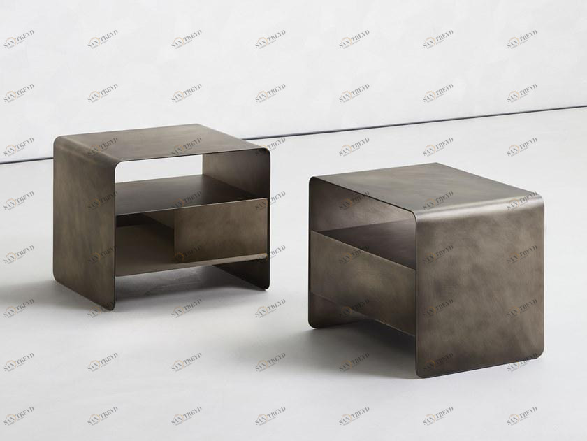 Flou Прямоугольная тумбочка металлическая с ящиками sun-id-1463661