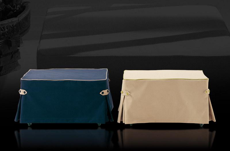 Milano Bedding Пуф-кровать со съемным чехлом из ткани sun-id-1363556 - Вид №2