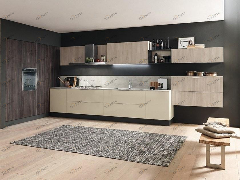 Febal Casa Линейная модульная кухня из ламината sun-id-1396606