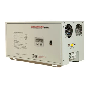Стабилизатор напряжения LIDER PS 7500 W-HOME-30