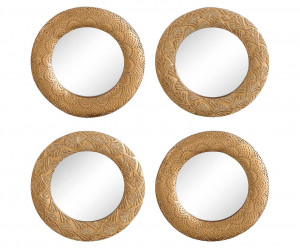 DZ-105-120 ЗЕРКАЛО НАСТЕННОЕ, НАБОР ИЗ 4ШТ TO4ROOMS