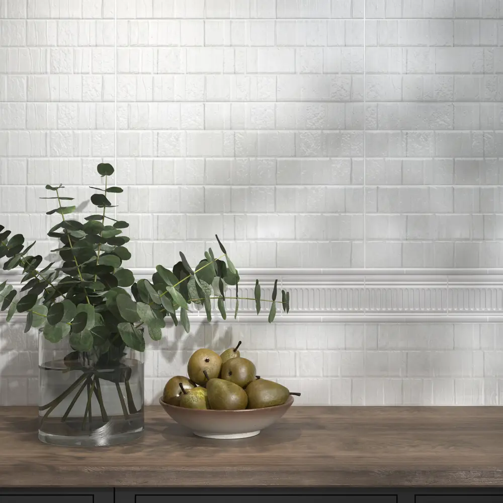 Плитка настенная Kerama Marazzi Сигма 20x60 см 1.2 м² глянцевая цвет белый антик 87653861 STLM-2153854 - Вид №4