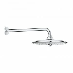 Верхний душ GROHE Euphoria 260 SmartControl с душевым кронштейном 380 мм, хром (26458000)