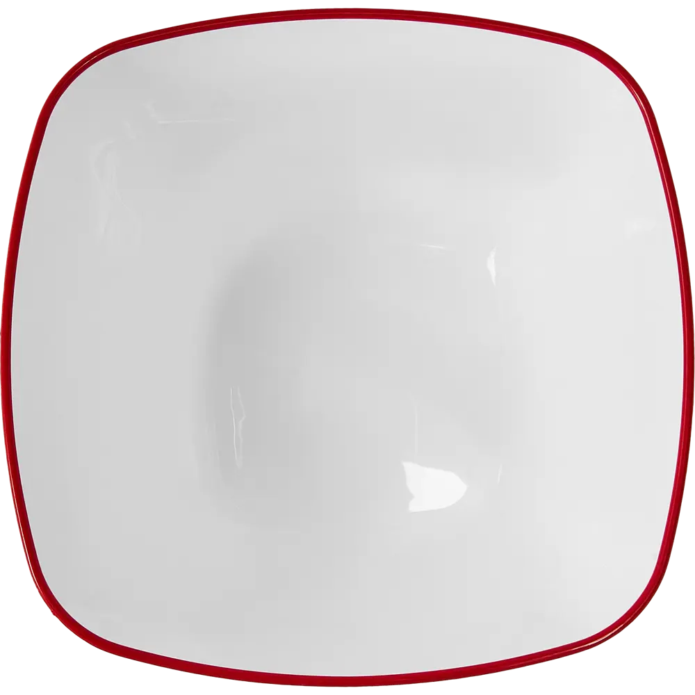 Салатник Duo Bright 2 л квадратный пластик цвет красный Santreyd STLM-2113470 - Вид №2