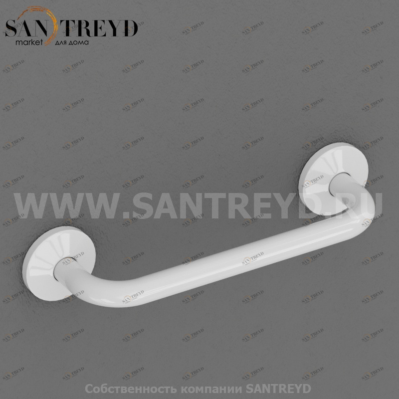 DS114 Линейная ручка безопасности 45 см белая Globo AUSILIA Италия Ceramica Globo