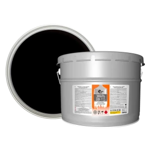 Эмаль Простокраска ПФ-115 полуматовая цвет черный 10 кг