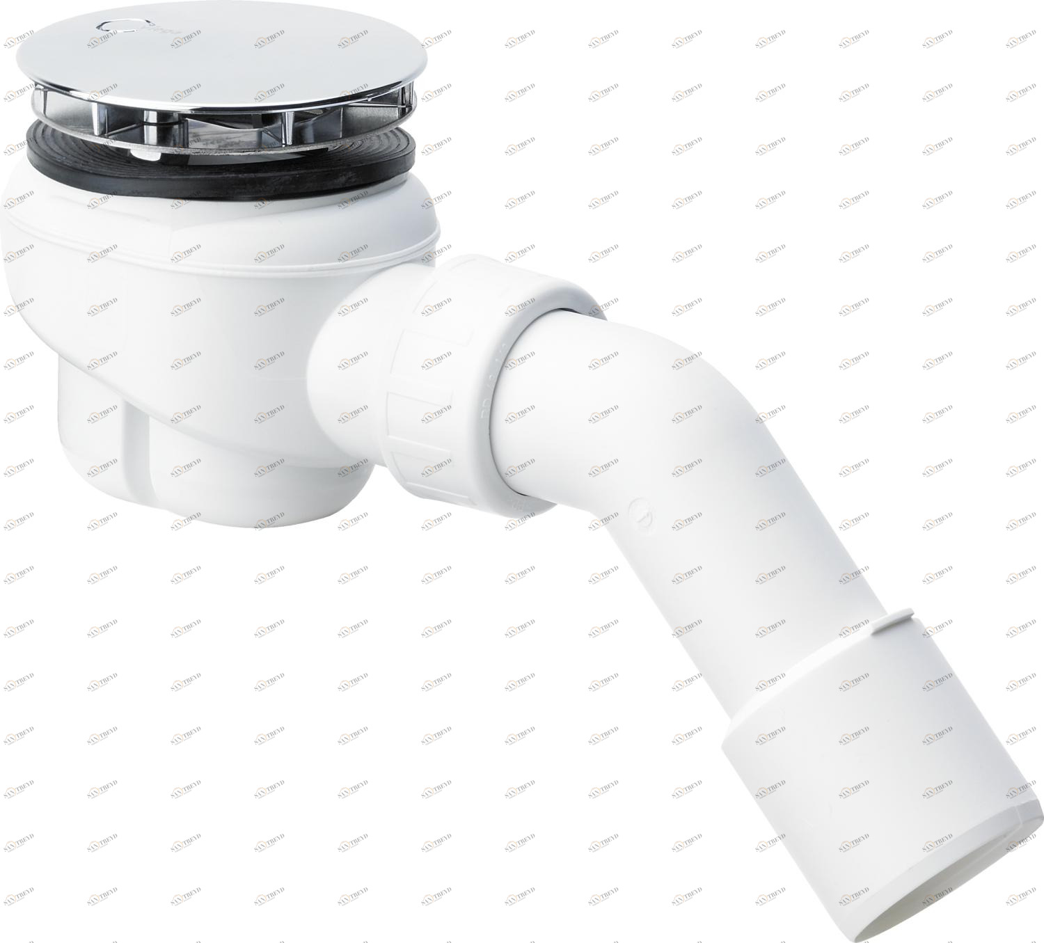 Канализационная арматура  Сифоны для ванн и душевых поддонов  Domoplex VIEGA 208 615 Модель 6929 Santreyd 