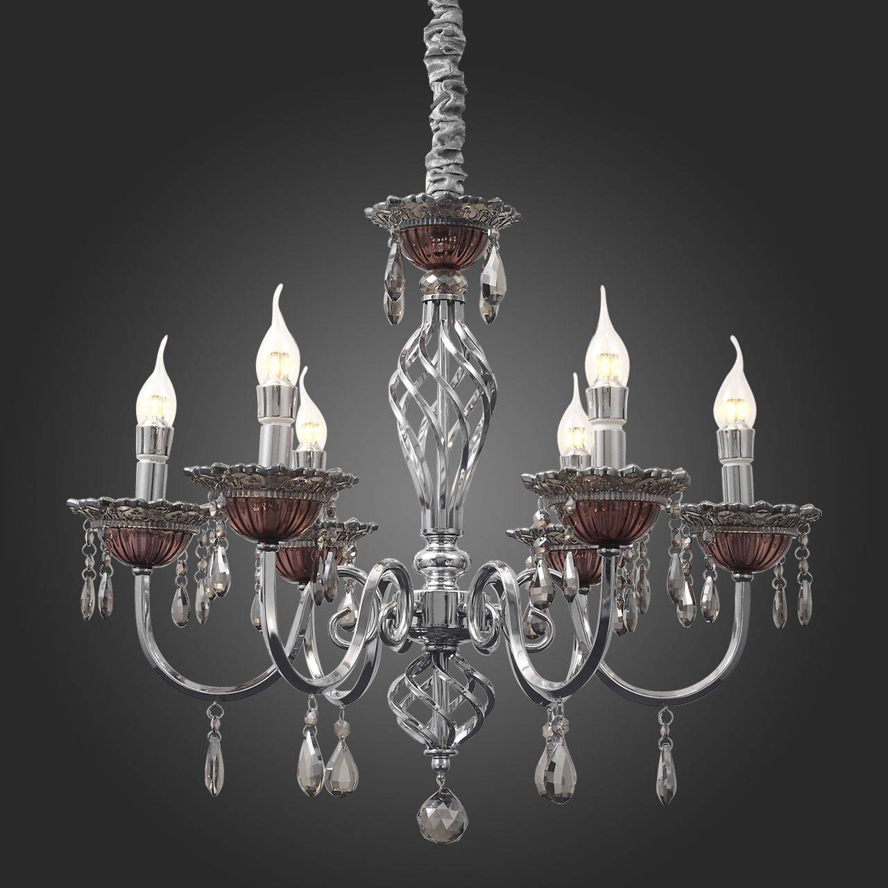 Подвесная люстра ST Luce SL139.103.06 ST LUCE ДИЗАЙНЕРСКИЕ 057892 Хром  - Вид №2