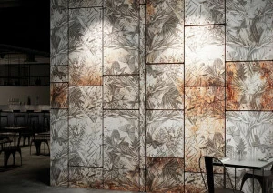 GLAMORA Моющиеся виниловые обои с цветочными мотивами Tropical deco