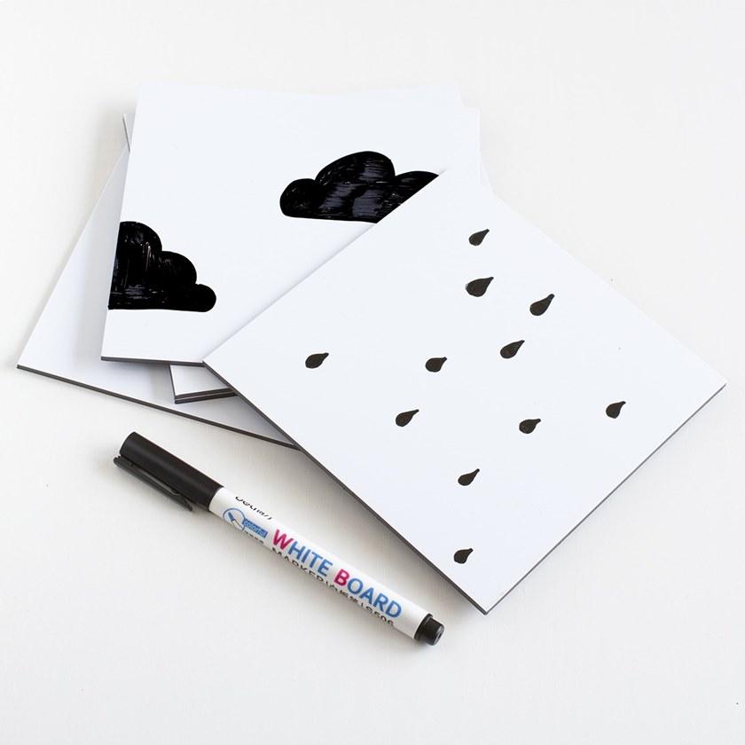 Groovy Magnets Настенный декоративный предмет из керамики Tiles M-tile-wb - Вид №2