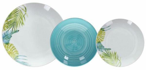 Набор тарелок Metropol Bali 18 шт Tognana ME070185680