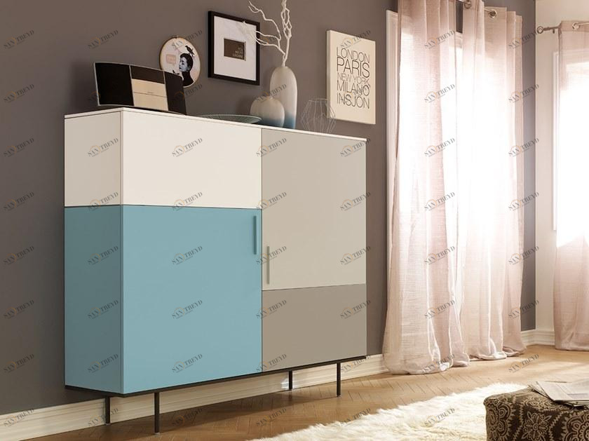 Moretti Compact Буфет лакированный с распашными дверцами sun-id-1512381