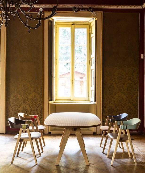 Moroso Штабелируемый деревянный стул с подлокотниками Mathilda sun-id-1407214 - Вид №15