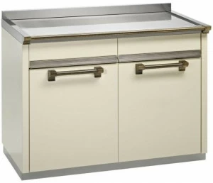 Steel Кухонный шкаф из нержавеющей стали с дверцами Ascot