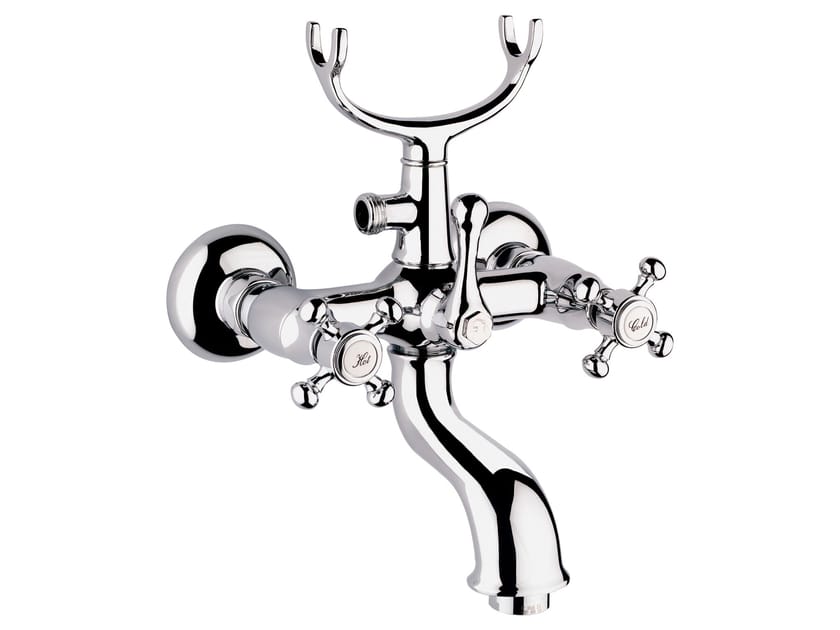 Настенный смеситель для ванны с переключателем GUGLIELMI RUBINETTERIE классическая ARCH-00104749