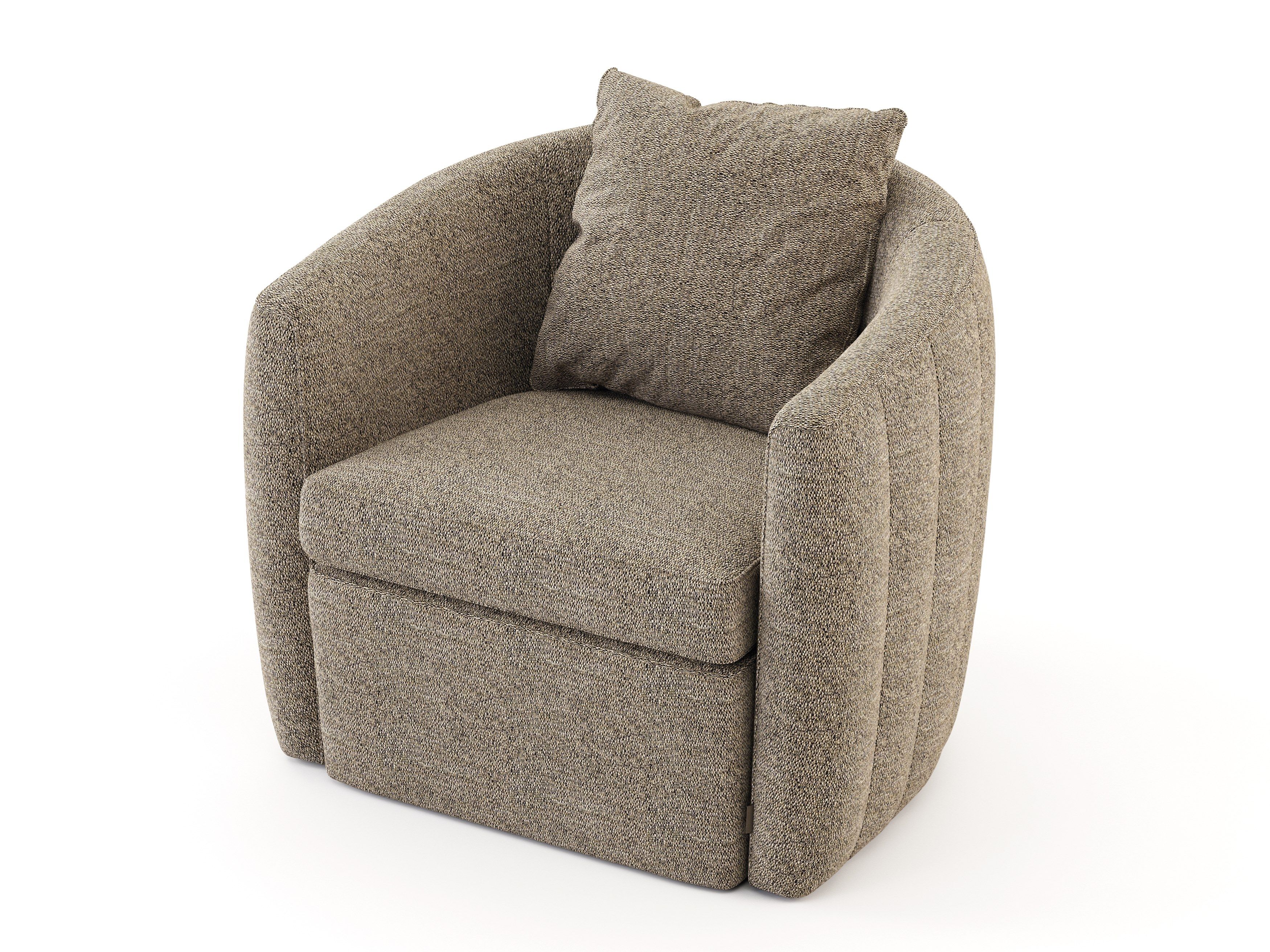 Бархатное кресло с подлокотниками Stylish Club Fortune ARCH-00031938 - Вид №16