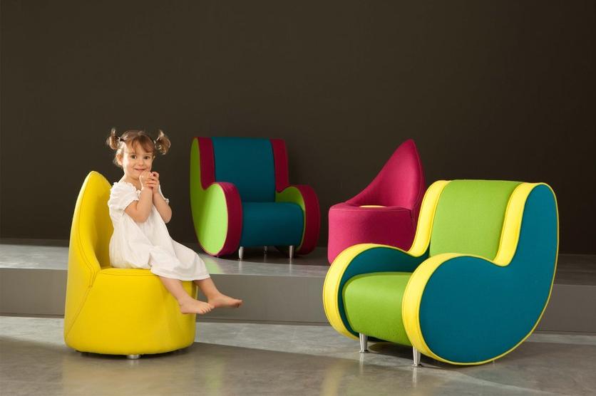 Adrenalina Кресло из ткани с подлокотниками Kids' collection sun-id-1416513 - Вид №3