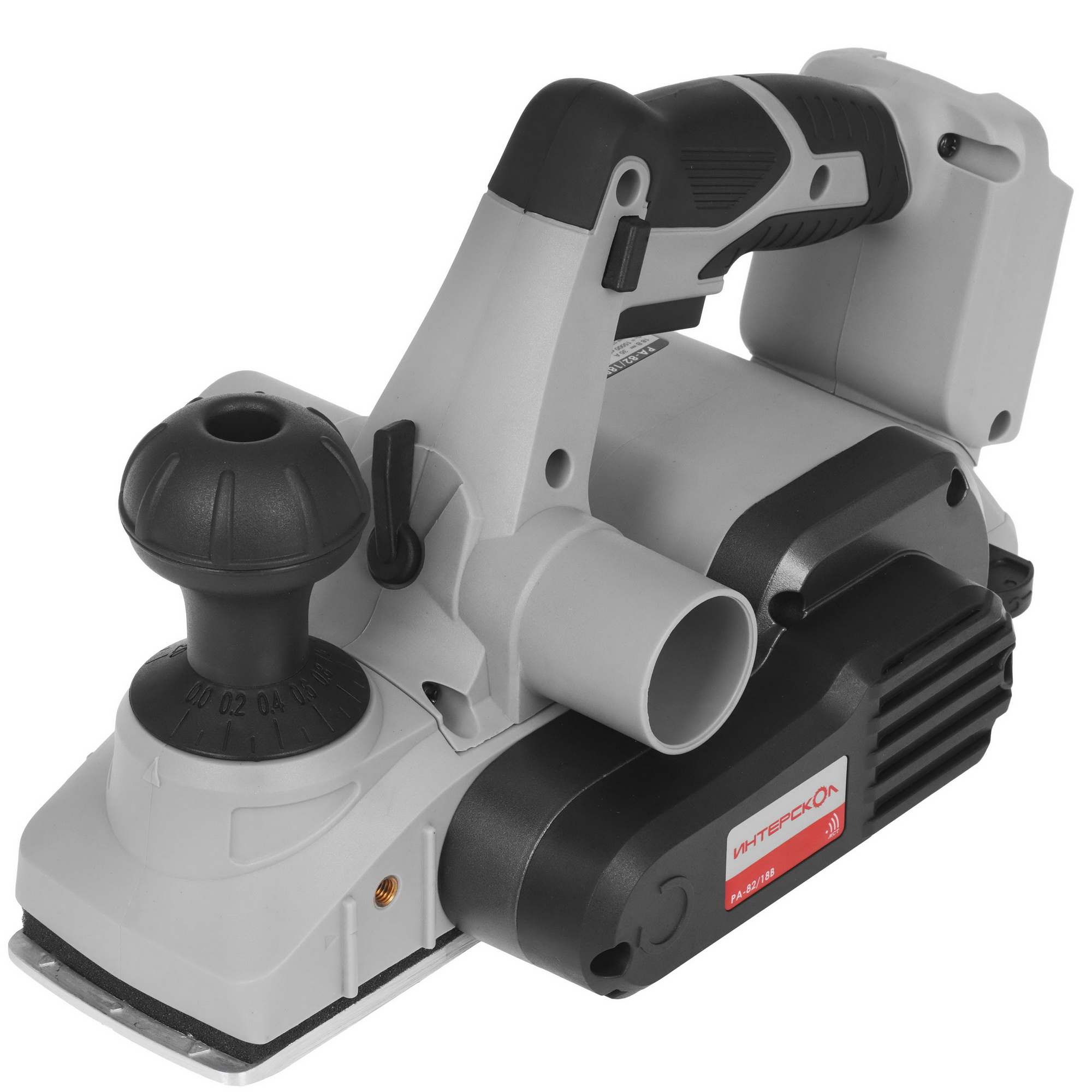 Электрорубанок ИНТЕРСКОЛ РА-82/18В АПИ 18V  , Без ЗУ 9029484 STDN-0066220