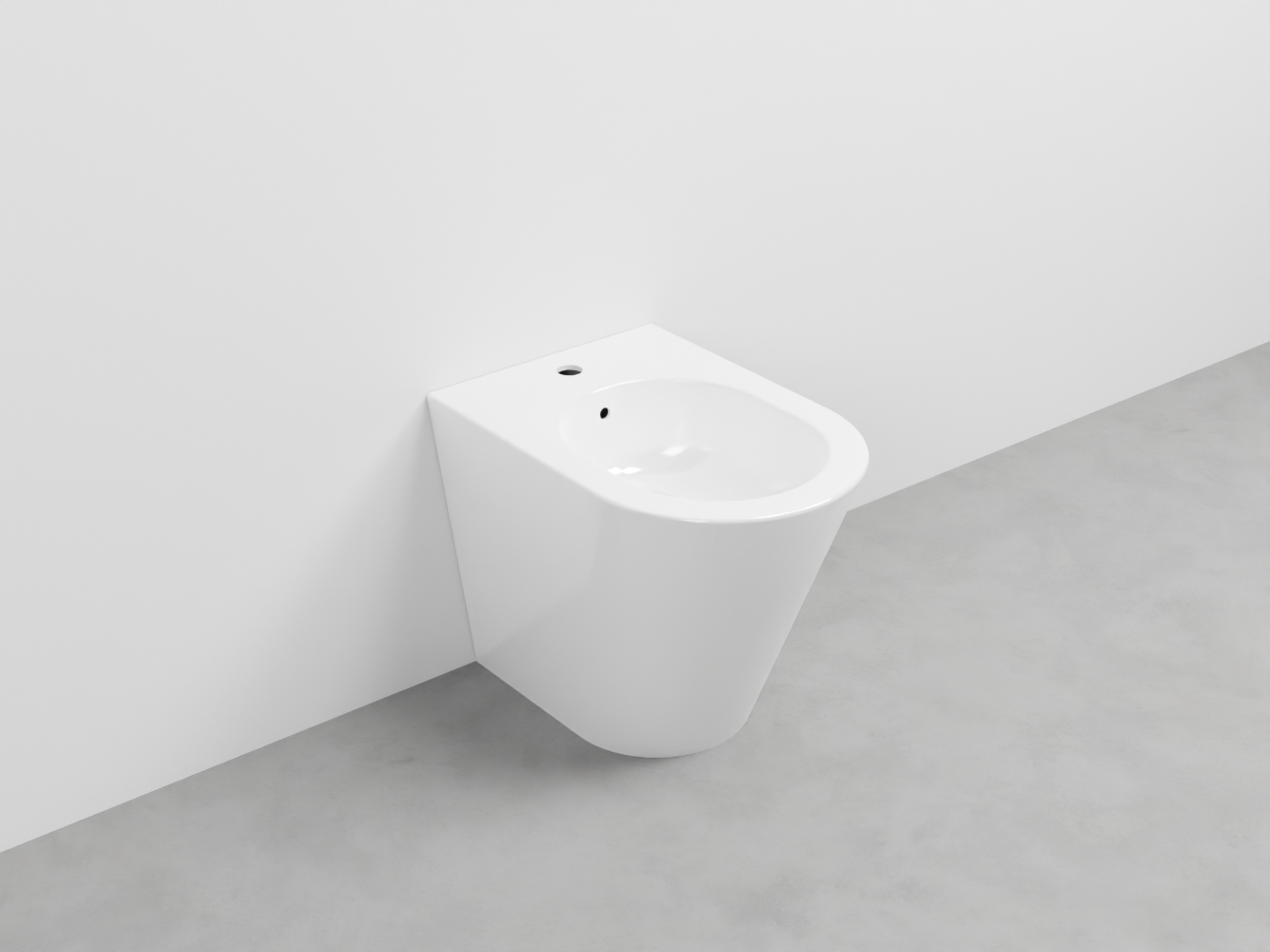 MRBI-BL Биде напольное с одним отверстием под смеситель cielo Mare Ceramica Cielo