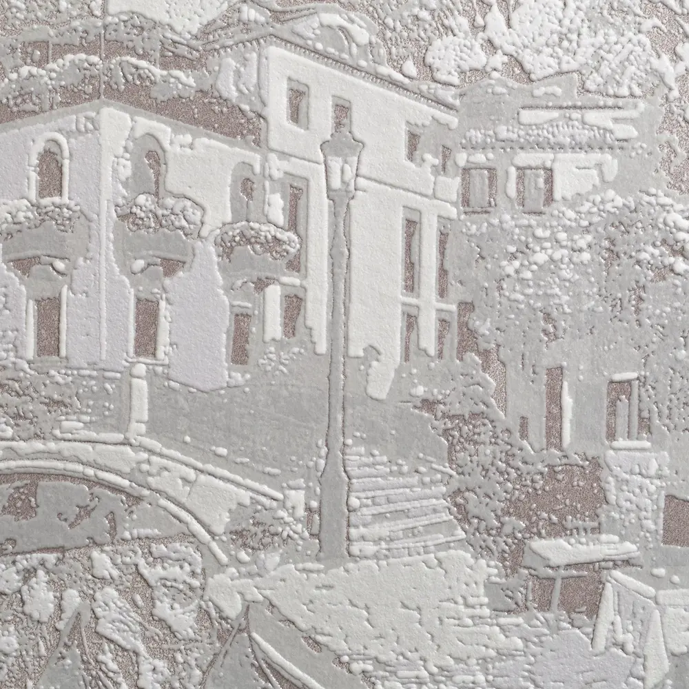 Обои флизелиновые Palitra Home Serra серые 1.06 м HC31051-24 STLM-2026723 - Вид №1