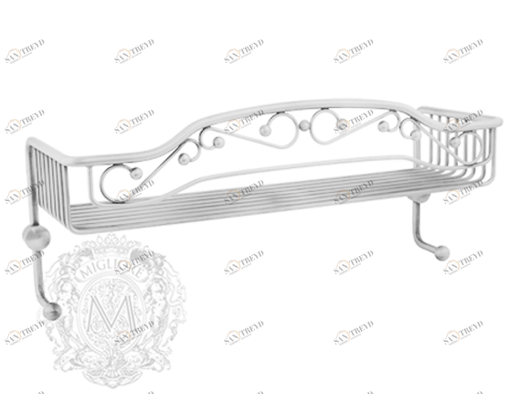 Решетка большая MIGLIORE Complementi ML.COM-50.701.CR - хром 