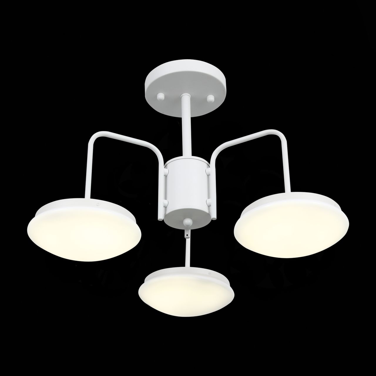 Потолочная светодиодная люстра ST Luce Pratico SLE120.502.03 белая ST LUCE PRATICO WHITE 109200 Белый  - Вид №2