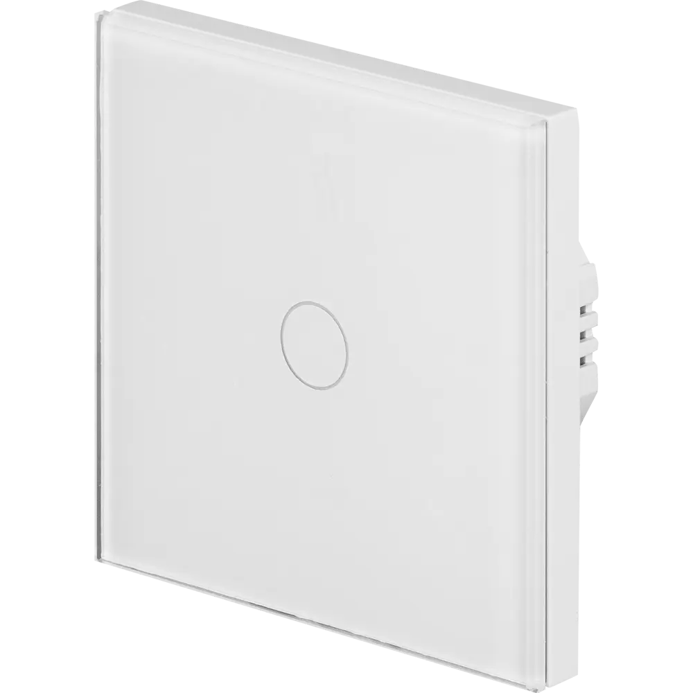 Выключатель сенсорный встраиваемый Rubetek RE-3316 1 клавиша, цвет белый STLM-2031934 - Вид №1