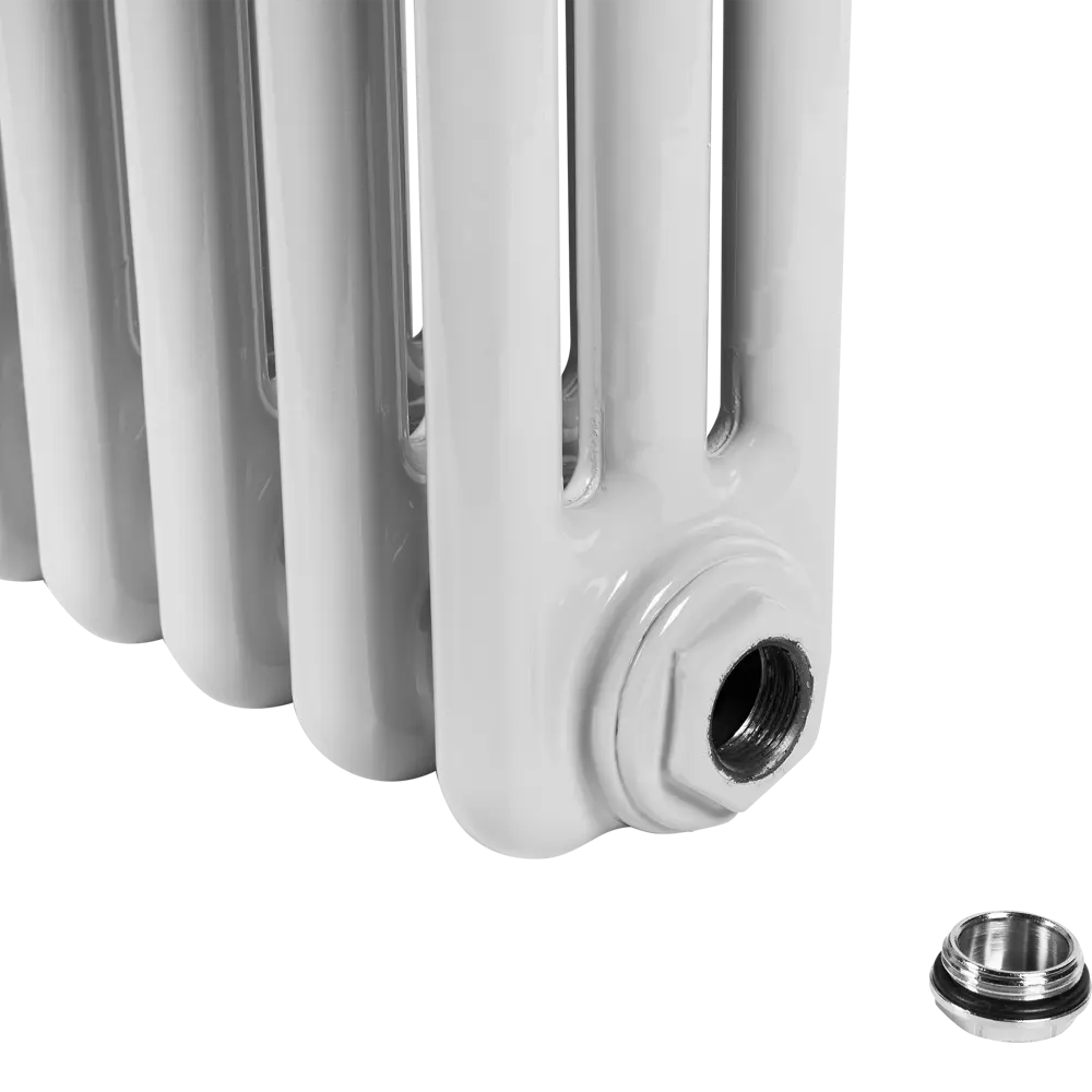 Радиатор трубчатый Irsap Tesi RT305652003A430 500/100 20 секций боковое подключение сталь серый 81990710 STLM-2079897 - Вид №4