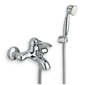 CRIAR100 Внешний смеситель для ванны с гибким шлангом и ручным душем против известкового налета Cristina Rubinetterie