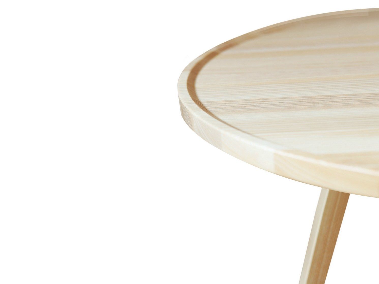 Круглый журнальный столик из массива дерева Karl Andersson MILL ARCH-00135633 - Вид №6