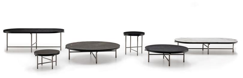Minotti Овальный журнальный столик для гостиной Torii sun-id-1440206 - Вид №1
