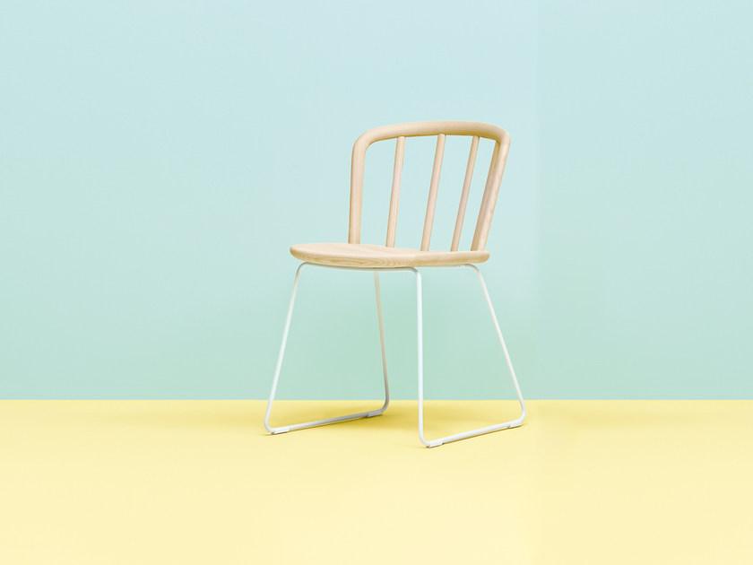 Pedrali Стул на санках ясень Nym 2850 - Вид №4