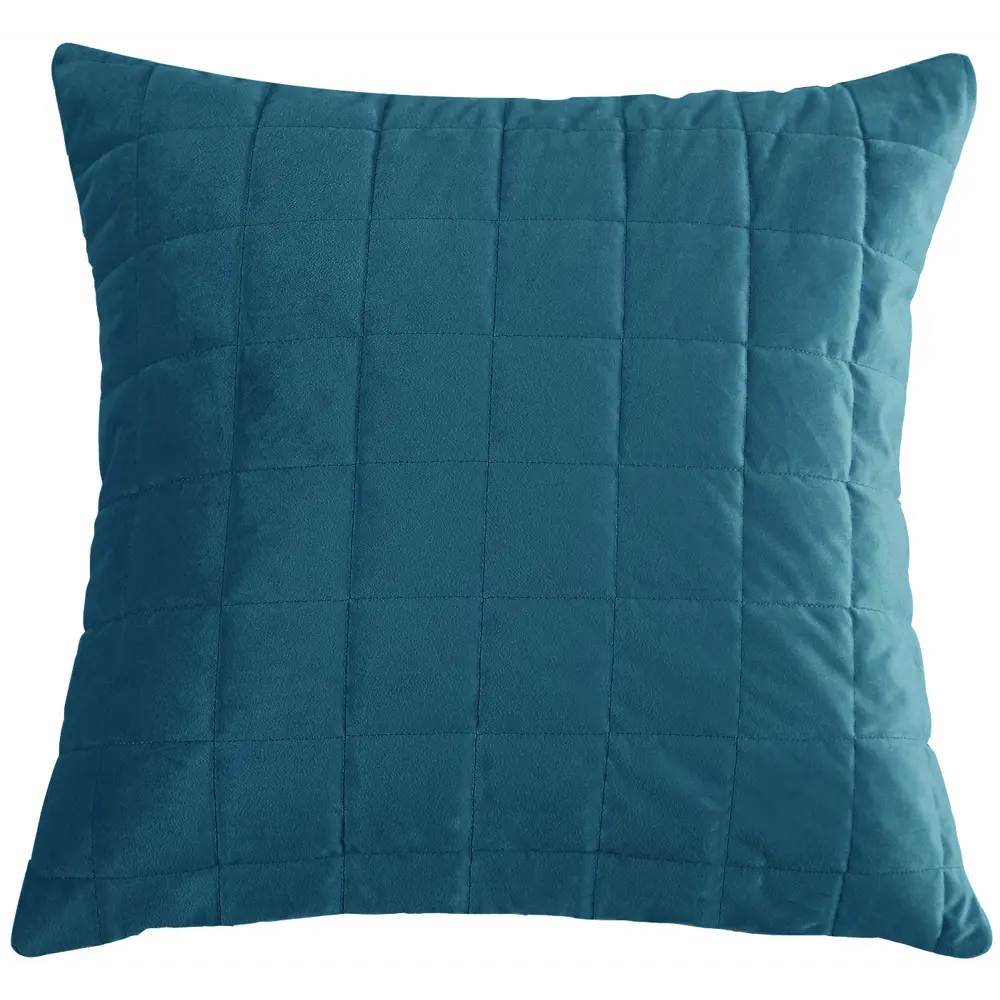 Декоративная подушка Inspire Etna 50×50 см в синем вельвете 89334852 STLM-1054683