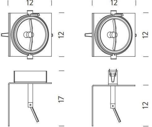 NEMO Регулируемый потолочный светильник из алюминия с порошковым покрытием sun-id-1350773 - Вид №3