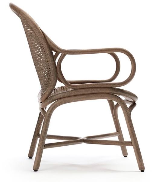 EXPORMIM Кресло из ротанга с подлокотниками Frames T051 r - Вид №1