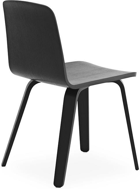 602072 Chair Oak Black / Black Normann Копенгаген Normann Copenhagen Just - Вид №3