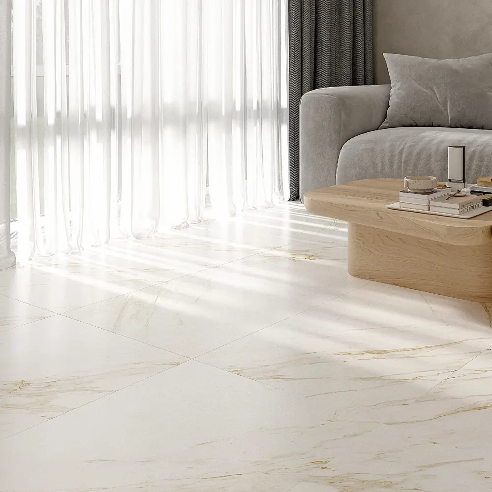 Глазурованный керамогранит Gracia Ceramica Kleo 60x60 см 1.44 м² матовый цвет белый STLM-2101610