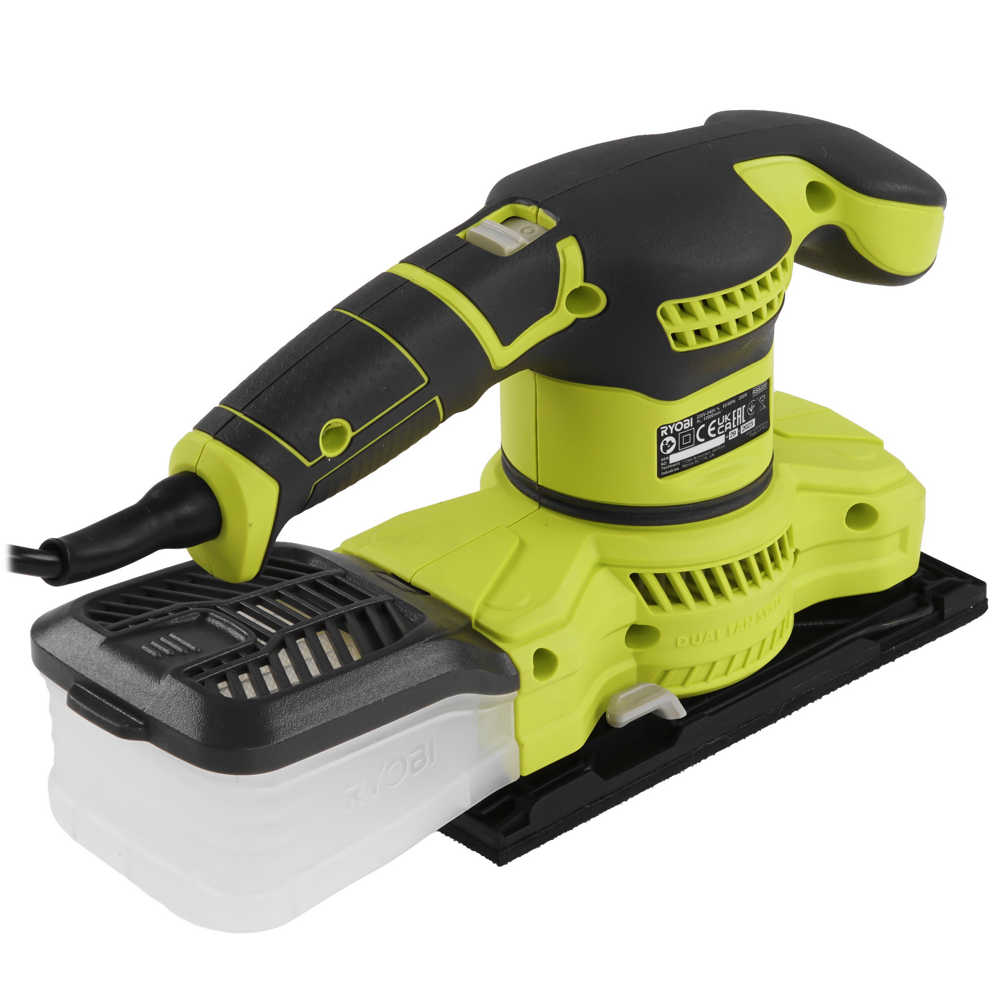 Виброшлифовальная машина Ryobi RSS200-G 5481143 STDN-0096988 - Вид №1