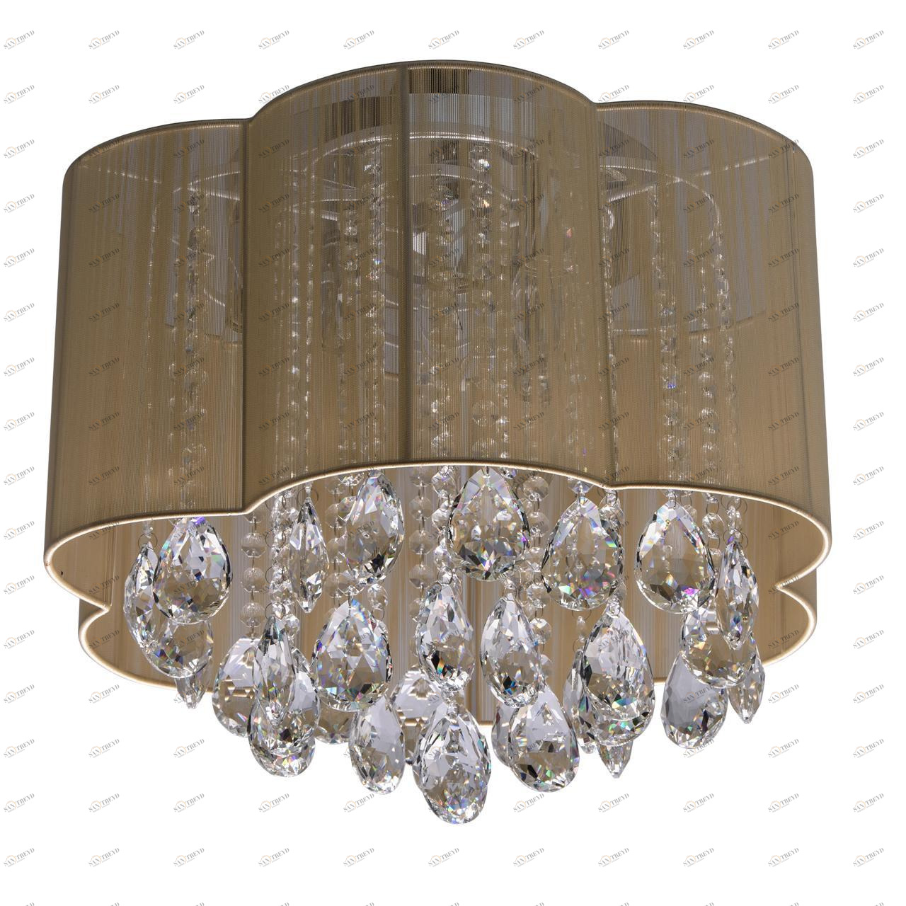 Потолочная люстра MW-Light Жаклин 465014306 MW-LIGHT ДИЗАЙНЕРСКИЕ, ЖАКЛИН 183258 Золотой 