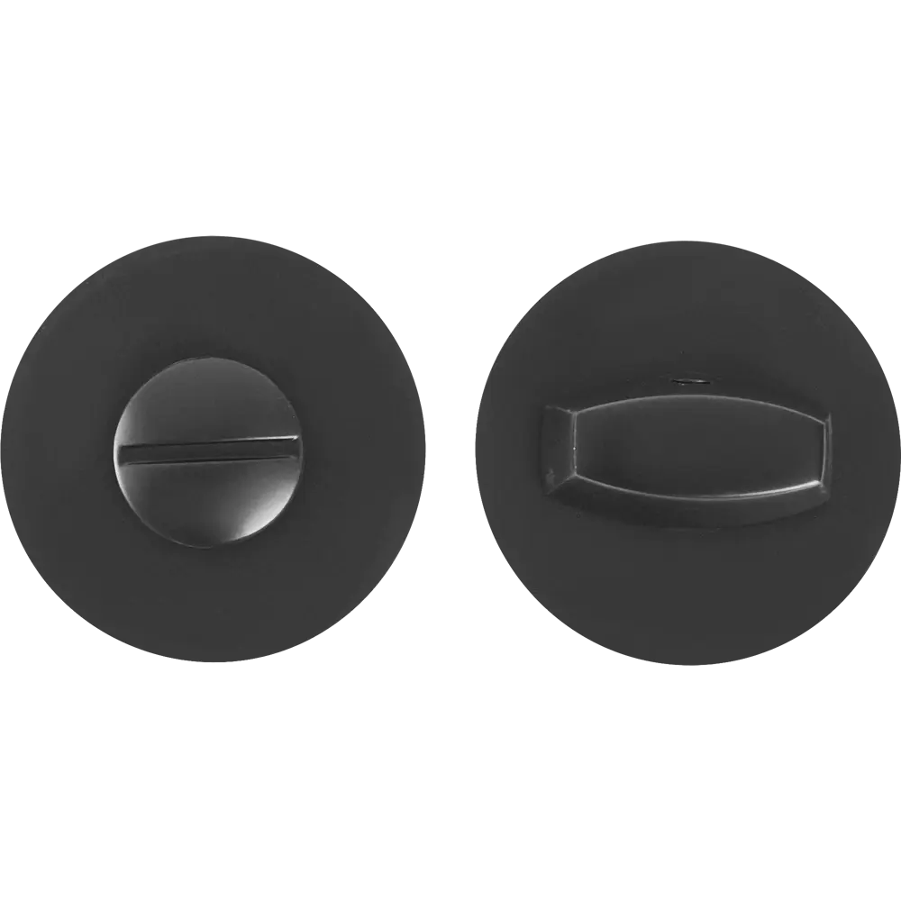 PUNTO Ручка поворотная для межкомнатных дверей BK6.R.RS52 черная матовая 85282364 STLM-0060774