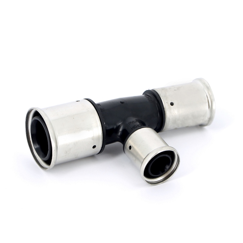 Тройник пресс PVDF HENCO 40х26х32 11PK402632 - Вид №3