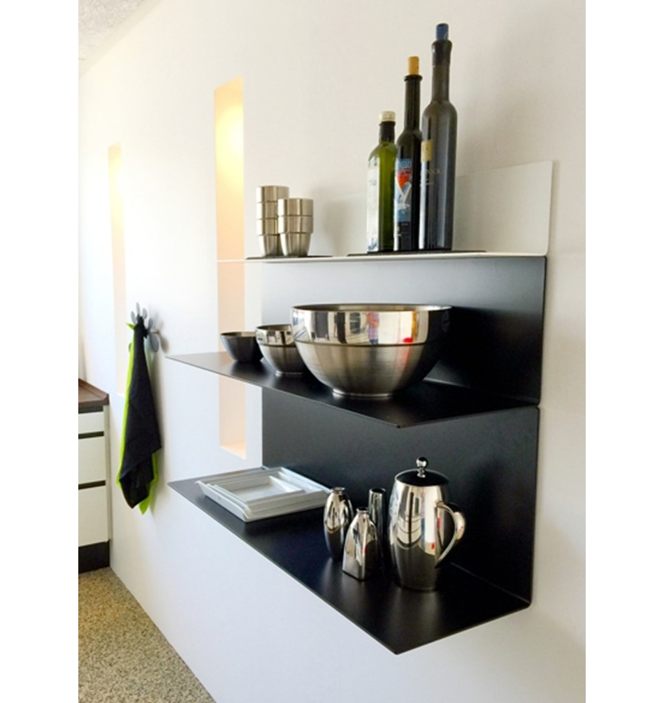 FROST Полка 4021 15x15x60cm » белая Алюминий Белый U4021-W  - Вид №4